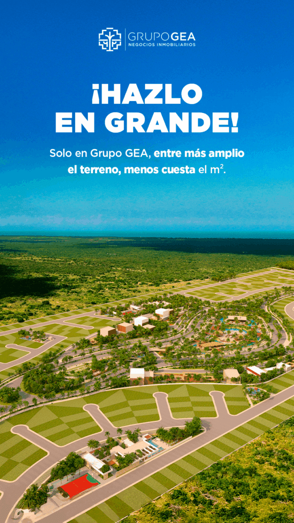 Con Grupo GEA, invertir en terrenos residenciales a buen precio en Yucatán es más accesible de lo que parece