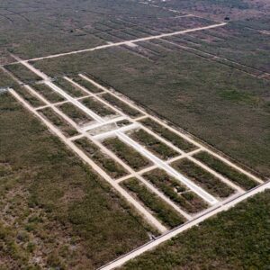 Playales, obra real en la costa de Yucatán